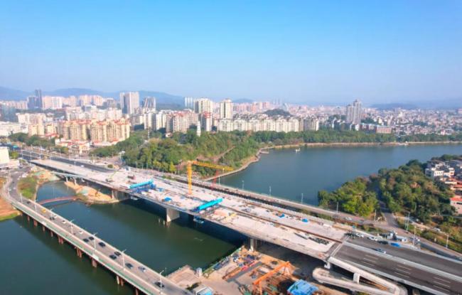广州雁塔大桥全桥合龙！计划2026年春节前建成通车（图）