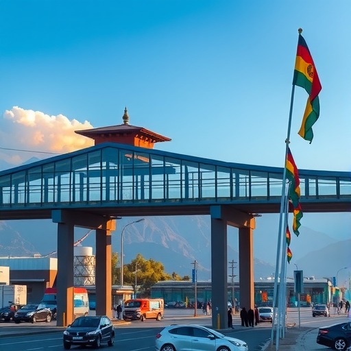 拉萨综合保税区人行天桥建设项目项目招标公告 招标编号：S1407003401015293001(图1)