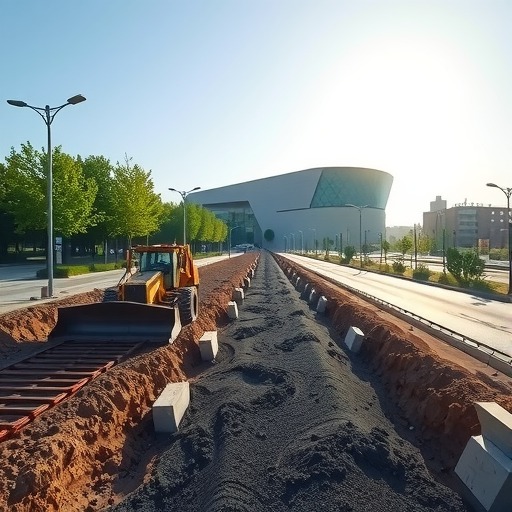 东莞市博物馆新馆配套道路工程