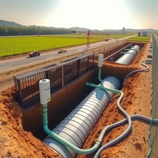 广元市青川县农村生活污水治理项目(2021~2022年)施工(图1) 广元市青川县农村生活污水治理项目(2021~2022年)施工(图1)