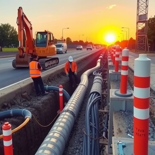 子云里道路及市政管线工程施工/标段招标公告(图1)