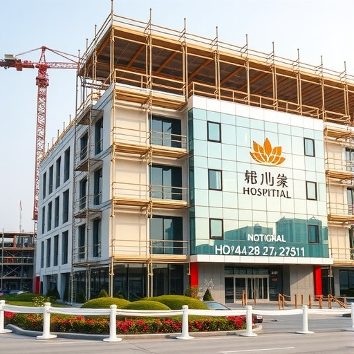 昌黎县中医院业务用房新建项目设计施工总承包(图1)