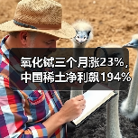 氧化铽三个月涨23%,中国稀土净利飙194%,重稀土龙头周期反转(图4) 氧化铽三个月涨23%,中国稀土净利飙194%,重稀土龙头周期反转(图4)