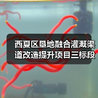 西夏区垦地融合灌溉渠道改造提升项目三标段招标公告（图1）