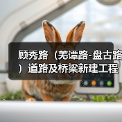 顾秀路(羌谭路-盘古路)道路及桥梁新建工程(图4) 顾秀路(羌谭路-盘古路)道路及桥梁新建工程(图4)