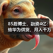 85后博士,融资4亿:给华为供货,月入千万(图2) 85后博士,融资4亿:给华为供货,月入千万(图2)