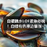 白银跳水LOF紧急停牌!白银有色擦边暴涨一个月(图2) 白银跳水LOF紧急停牌!白银有色擦边暴涨一个月(图2)