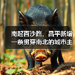 南起百沙路,昌平新增一条贯穿南北的城市主干路(图1) 南起百沙路,昌平新增一条贯穿南北的城市主干路(图1)