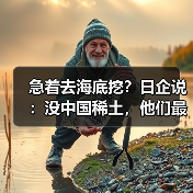 急着去海底挖?日企说:没中国稀土,他们最多撑3-6个月(图1) 急着去海底挖?日企说:没中国稀土,他们最多撑3-6个月(图1)