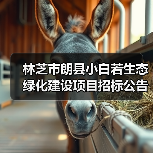 林芝市朗县小白若生态绿化建设项目招标公告(图1) 林芝市朗县小白若生态绿化建设项目招标公告(图1)