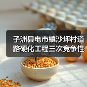 子洲县电市镇沙坪村道路硬化工程三次竞争性磋商公告(图1) 子洲县电市镇沙坪村道路硬化工程三次竞争性磋商公告(图1)