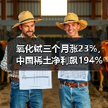 氧化铽三个月涨23%,中国稀土净利飙194%,重稀土龙头周期反转(图1) 氧化铽三个月涨23%,中国稀土净利飙194%,重稀土龙头周期反转(图1)