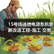 15号线通信电源系统更新改造工程-施工 交易项目编号：S110000P001027021（图1）