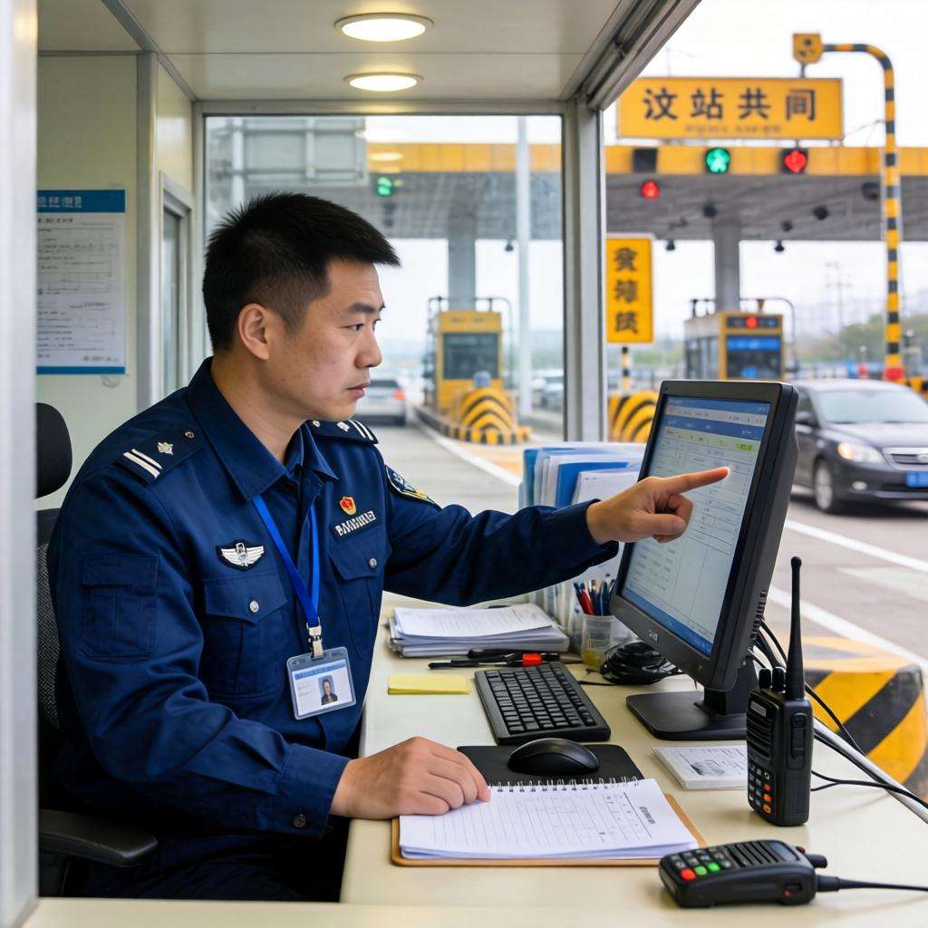 绿通查验要多久？山西这一收费站“提示器”提前告知