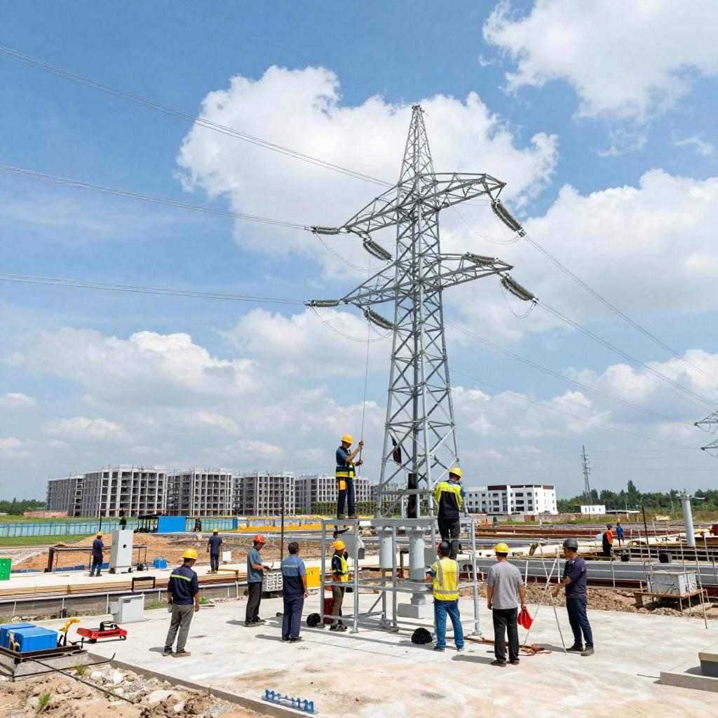 兰州市七里河区阿干镇烂泥沟避险安置点一期10kV正式用电项目